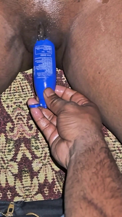 Black Pussy Massage with Oil And Hard Fucking Indian Bhabhi | Clip 1
