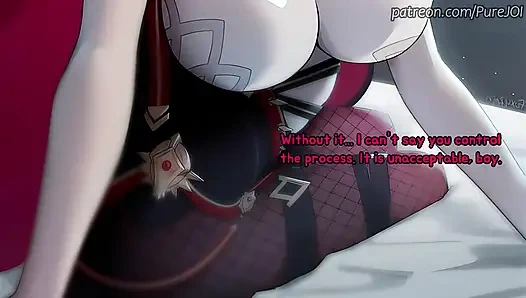 Rosaria from Genshin Impact makes your cock suffer (Edging JOI)