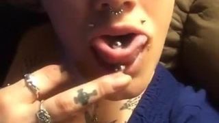 Fuck you fuck off - piercing girl 3sek - punxxx