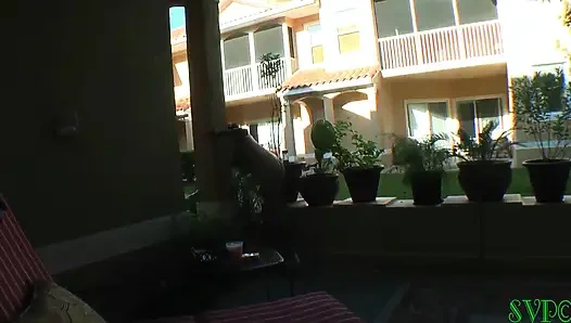 Big Tit Nudist Has Her Stepson Nut in Her Mouth