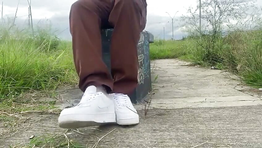 My Feet Are Your Religion. Pray with Your Mouth.