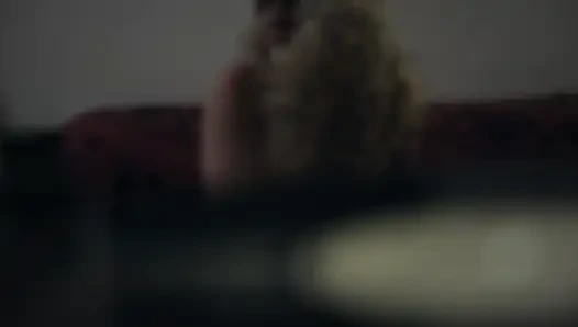 A Hot Blonde Invited Her Friend Over for Sex in the Middle of the Night.