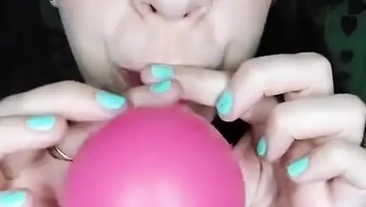 Shyyfxx glücklicher karneval! Überall auf meinem körper mit ballons spielen -Looner fetisch