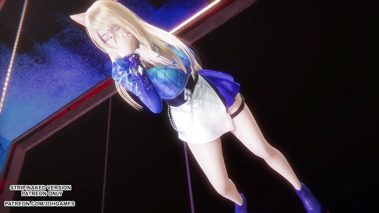 MMD KDA - Ill أريك Ahri Hot Kpop Dance League of Legends هنتاي غير خاضع للرقابة