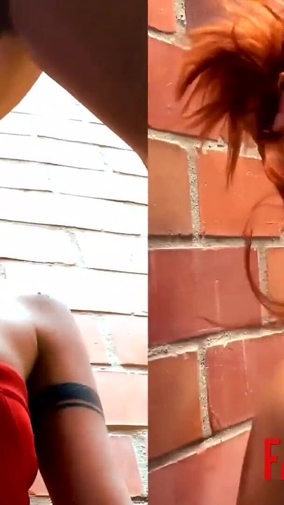 Petite Latina Cutie Swallows BWC While Pinned To The Wall | Clip 2