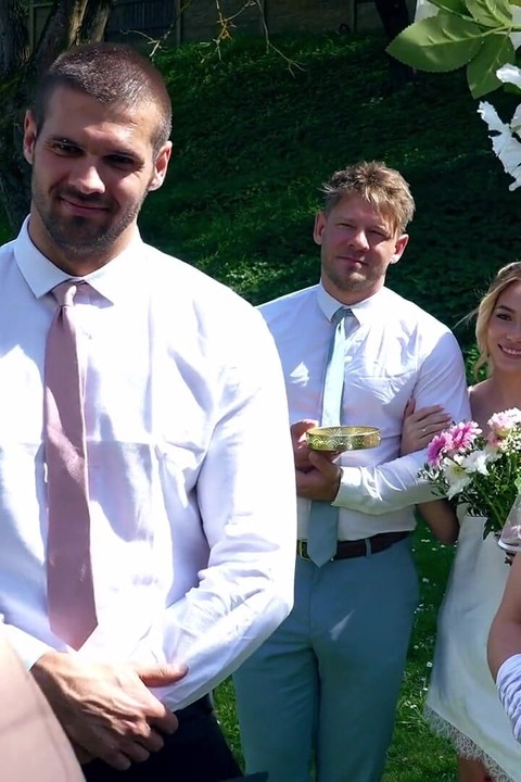 Marrying the Whore - Sexy Bride Cheating Right on Her Wedding