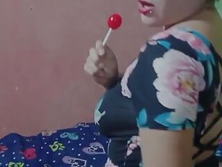 Lollipop and Masturbation