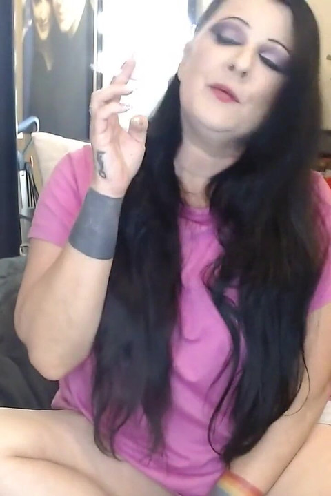 Anna Smoking and Small Talk