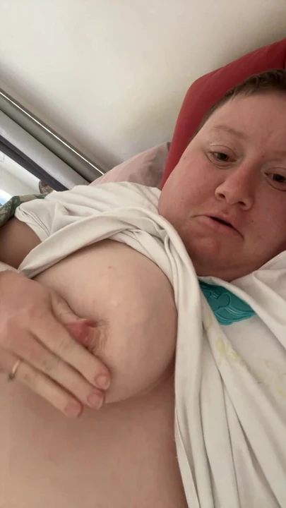 playing with my boobs