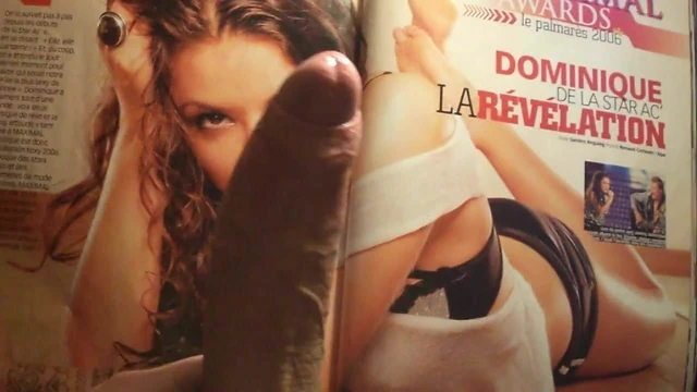 Dominique de la Star Ac Cock Slapped. Grosses bifles