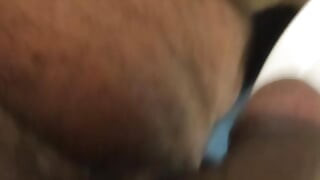 Black Man jacking off his Dick