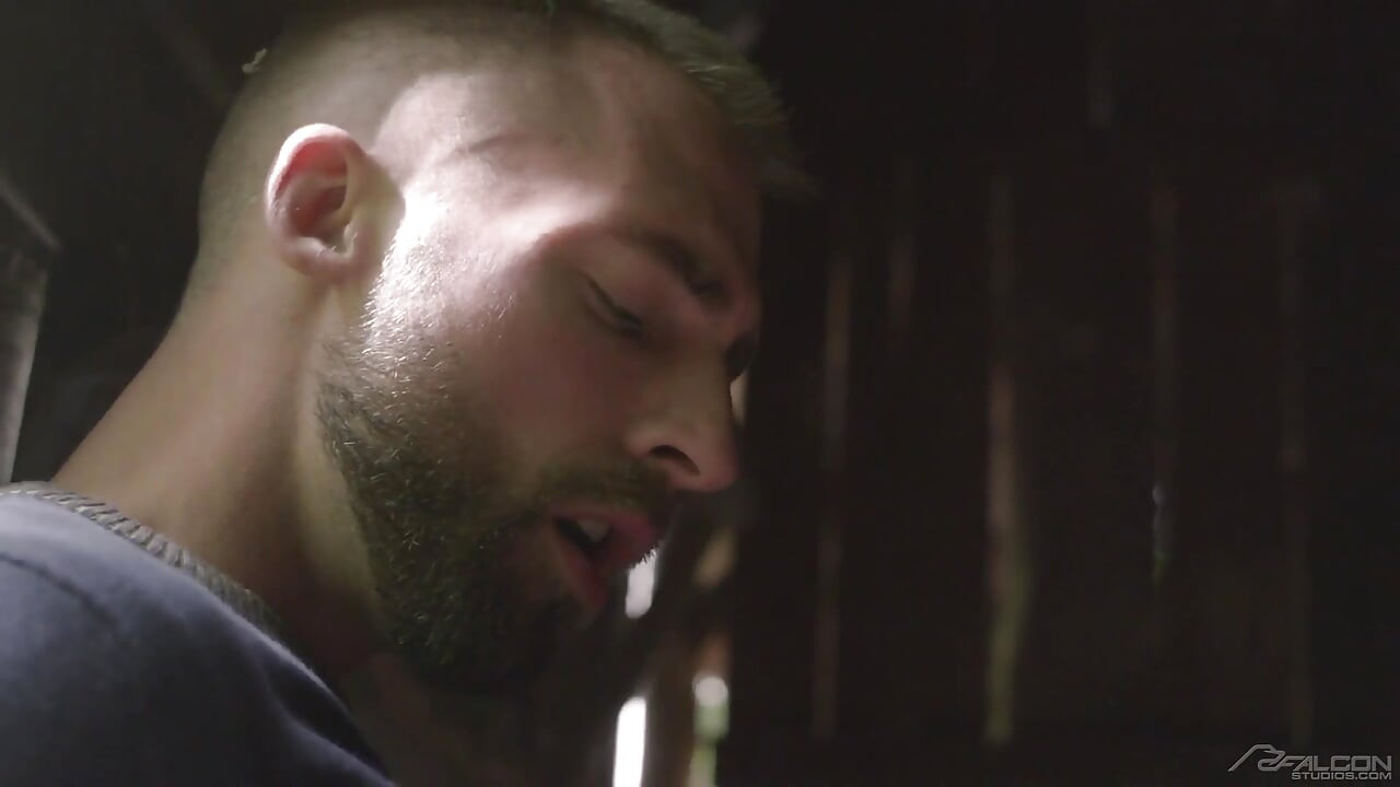 FalconStudios - Steamy worker joins gay couple in fuck train