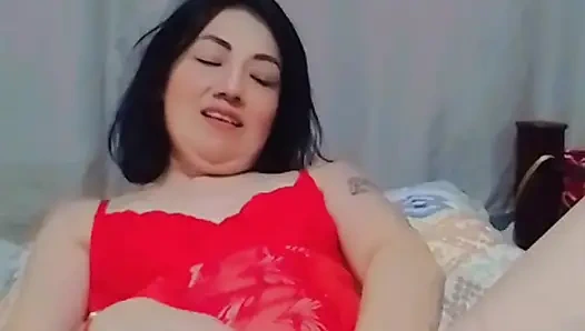 Dulceivanka'nın baştan çıkarıcı pembe amcığı