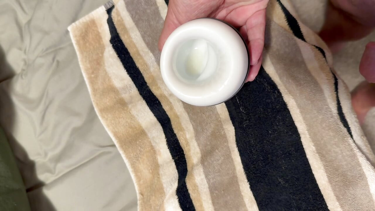 Cum as lube blowjob mount eat cum