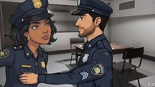 Полиция с помощником