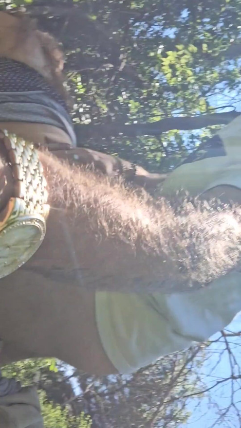 Amature hot  milf cucked and fucked by bwc outdoors creampied while the neighbors watch. | Clip 1