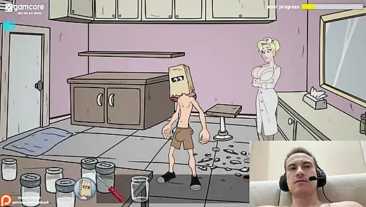 FuckerMen Hospital - Big Tits Nurse Sucks My Huge Cock  Adult Game Playthrough