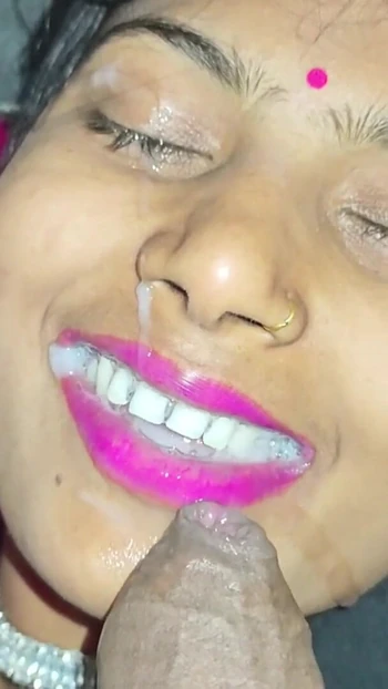 Powerful moment from "Cum in mouth desi bhabhi"