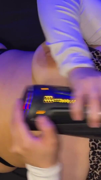 Must-share moment from "I masturbate my boyfriend with a toy while licking his balls | Extreme pleasure for my male"