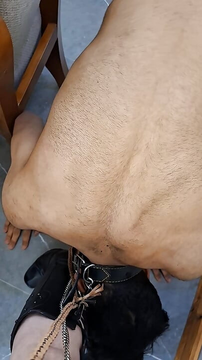 Under My Boots. Her Boots, His Submission