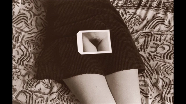 Secretly Aroused in Retro Monochrome 3295