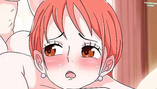 Nami webcam girl !One Piece hentai (porn anime sex )4K 2026