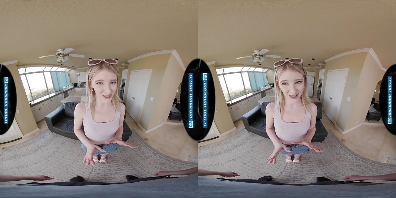 SMRTÍCÍ HARDCORE VR - Roztomilá přírodní prsatá Melody Marks tě ošuká po dokonalém rande