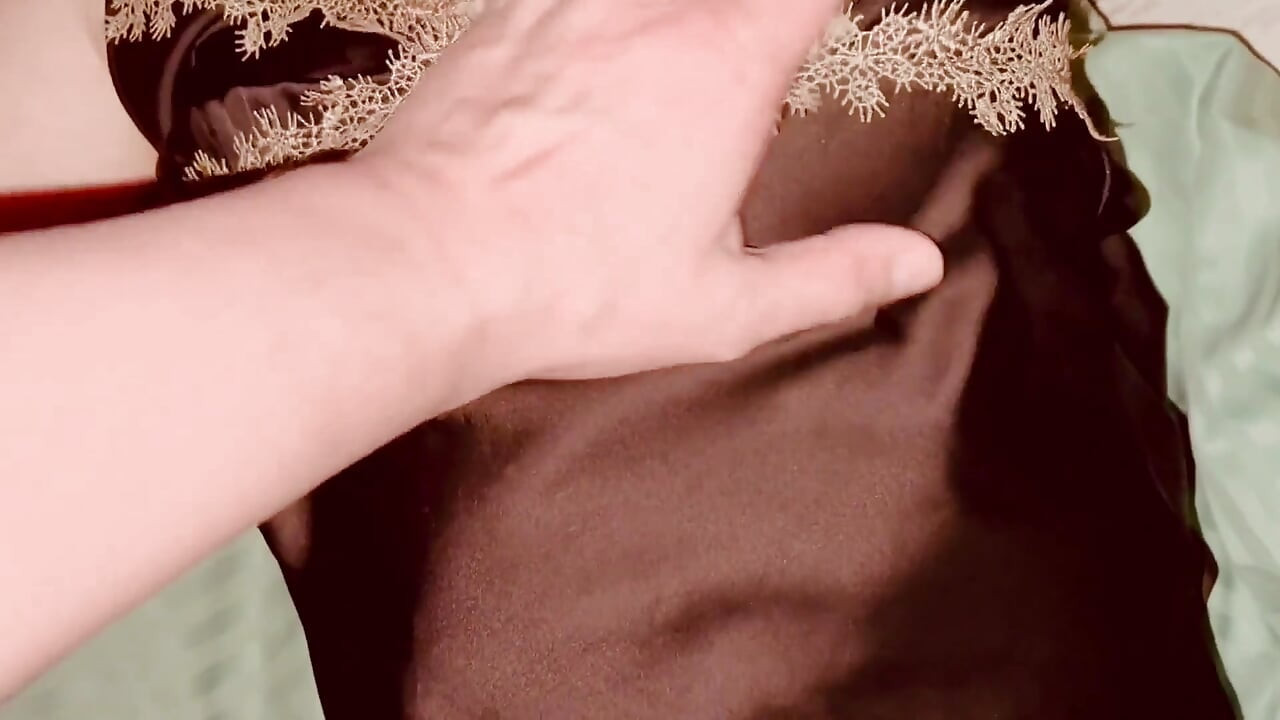Stepmom in Seductive Panties Turned Me on. I Rubbed Against Her and Right on Her Panties