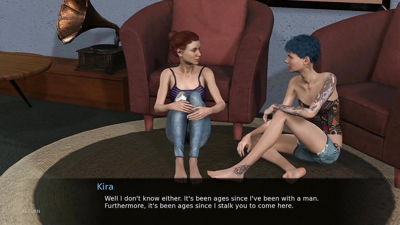 The flat lust project: guy and two girls, they are going to have threesome ep 9