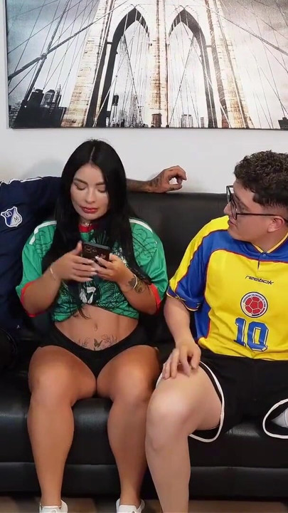 I Cheated on My Nerdy Boyfriend With His Best Friend While We Were Watching The Game - AlejandraPalacios | Clip 1