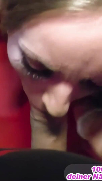 Memorable moment from "German skinny teens at an amateur cum group sex party"