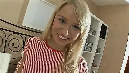 Dont let her innocent sweet face of that slut to trick you