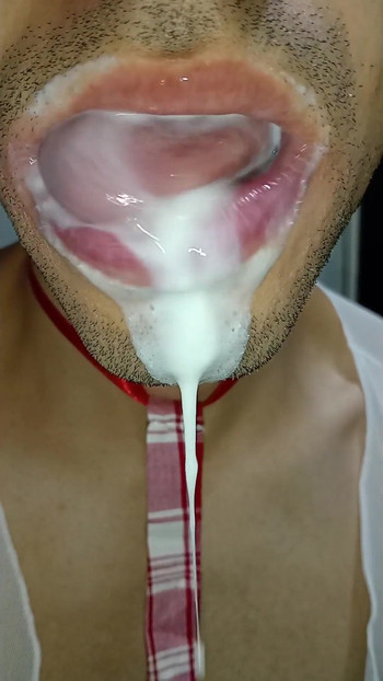 Epic moment from "Sloopy Deep Throat, Six Pack Big and Venozo, Submissive Penis"