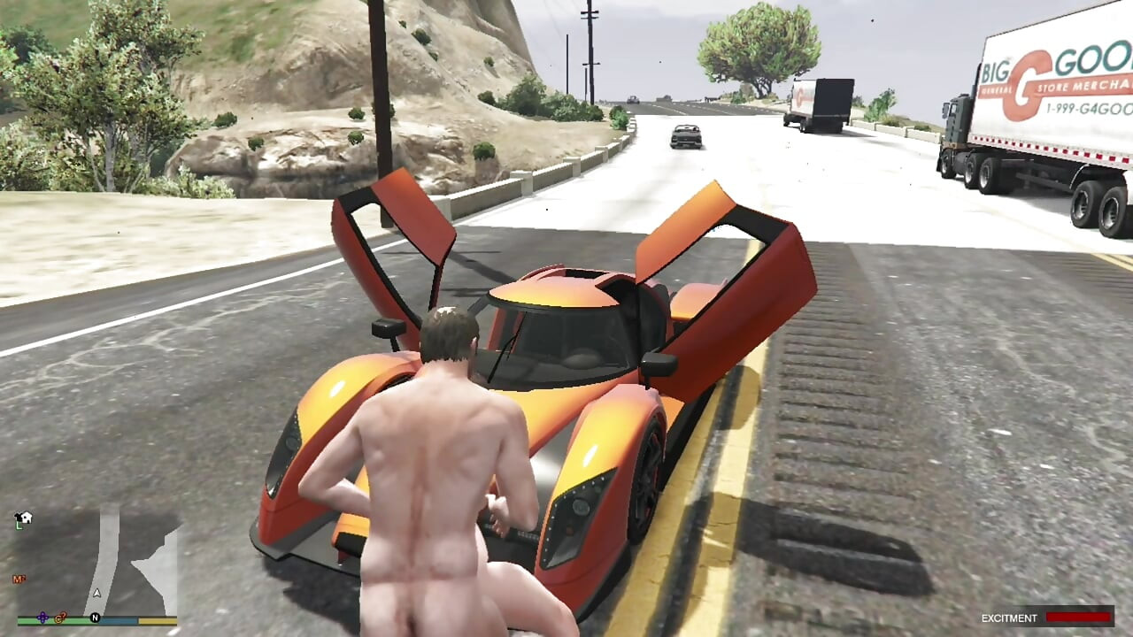 Trevor and Cheating wife Amanda's amazing blowjob while driving