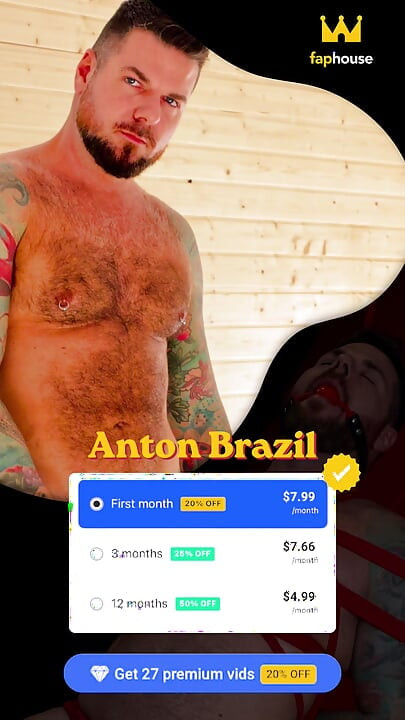 Hetero e gay me usou como uma prostituta - leite na bunda e no rosto