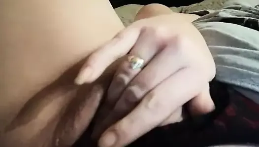 Watch me cum and play with it when my pussys all juicy