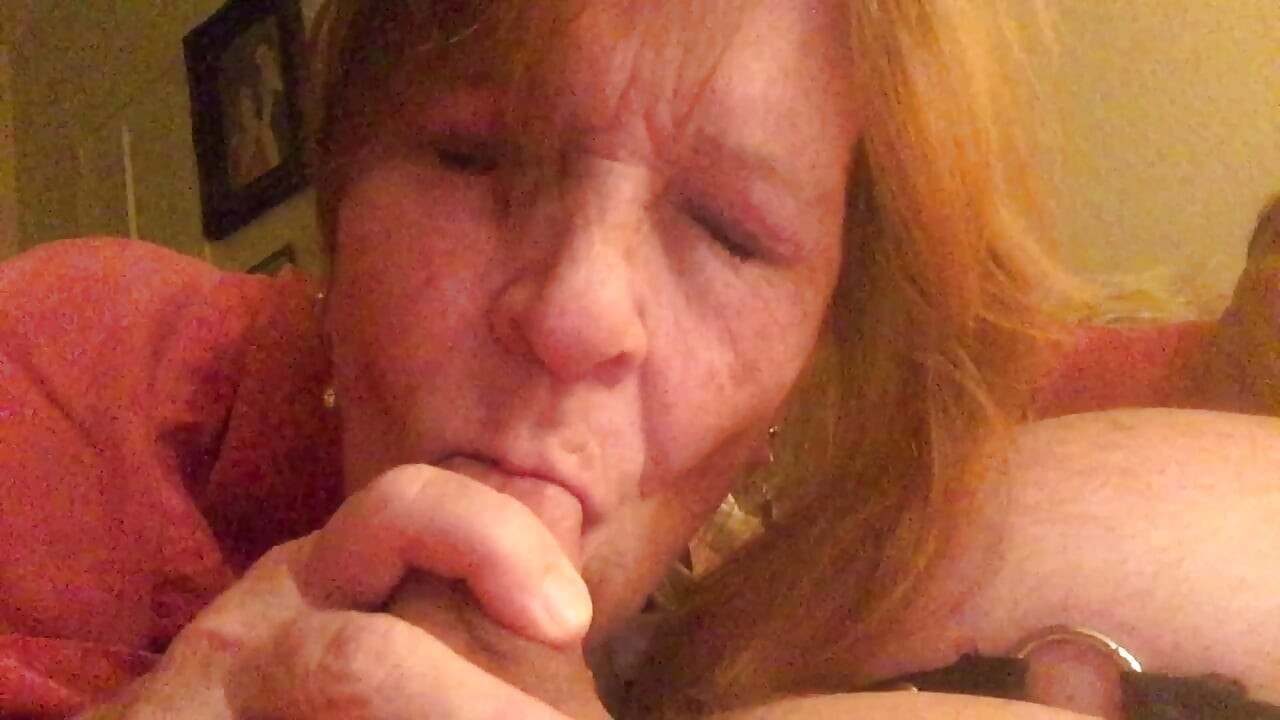Granny Carmen's Throwback Closeup Cock Sucking Compilation