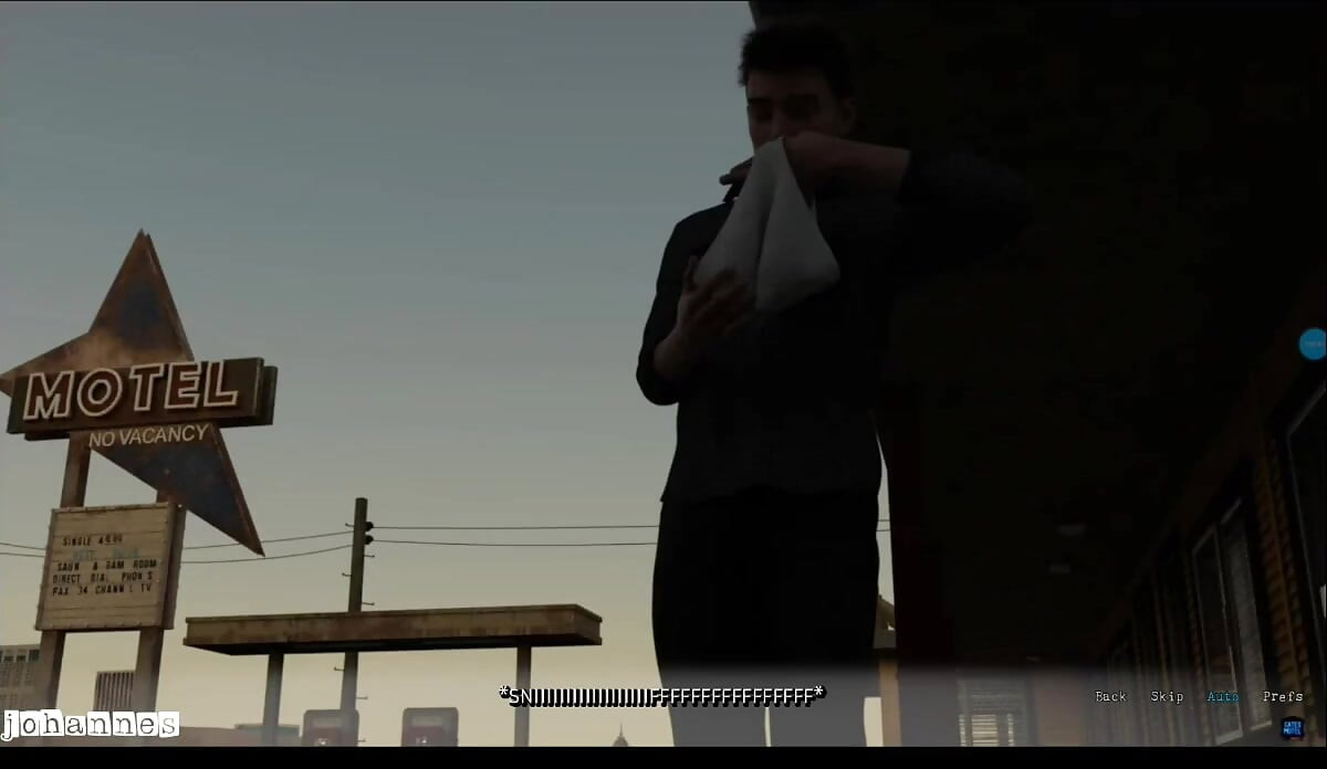 Gates motel #1: someone looked at Rose while she was shaving her pussy