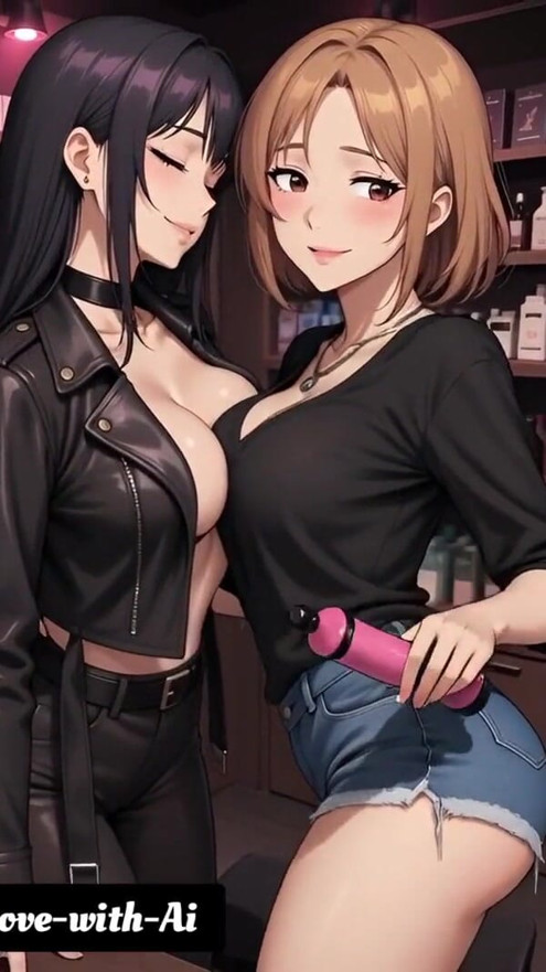 Hentai 2026! They love sucking on their ice cream that's dripping down their breasts | Clip 3