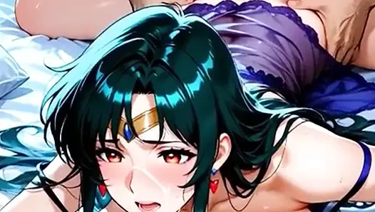 Тинка трахает киску большими сиськами