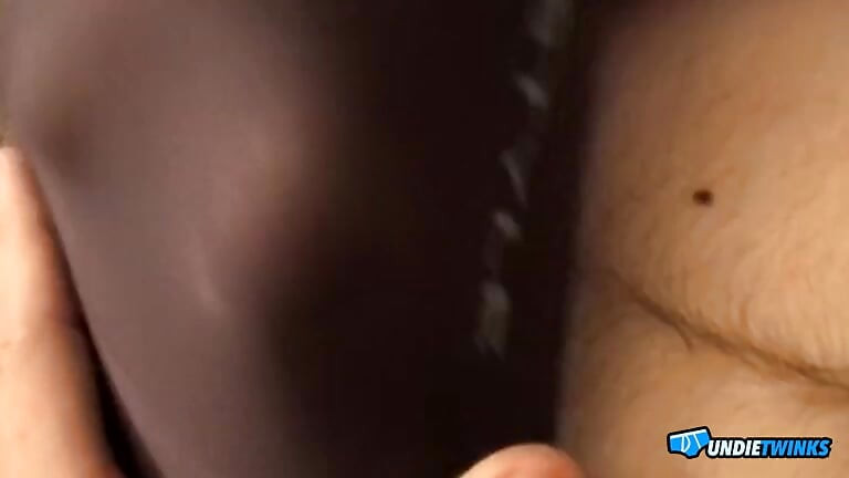 UndieTwinks: Bryce Corbin Tugs His Big Dick Hard And Fast In His First Solo