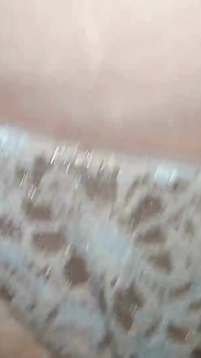 Cumming in his wife's panties