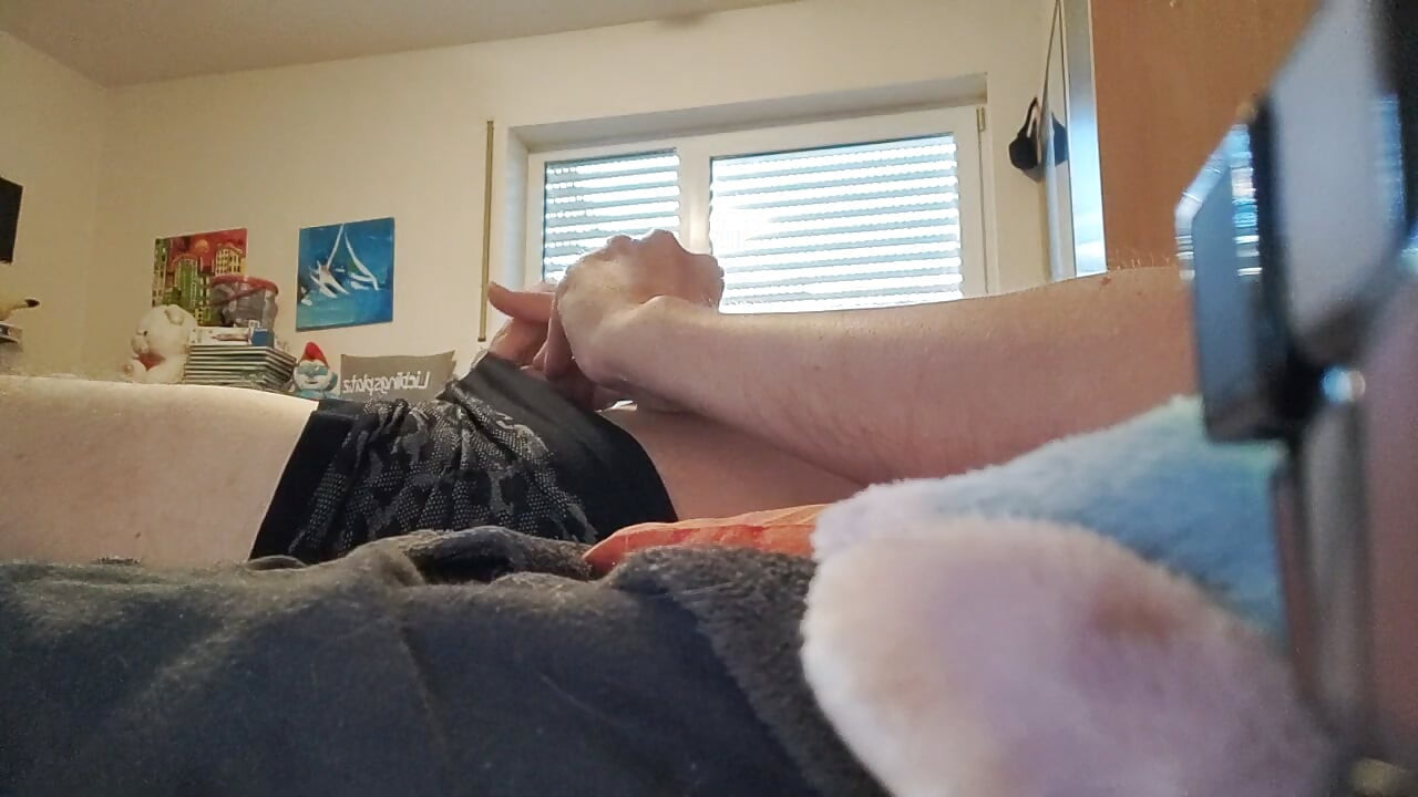 Cumshot on belly