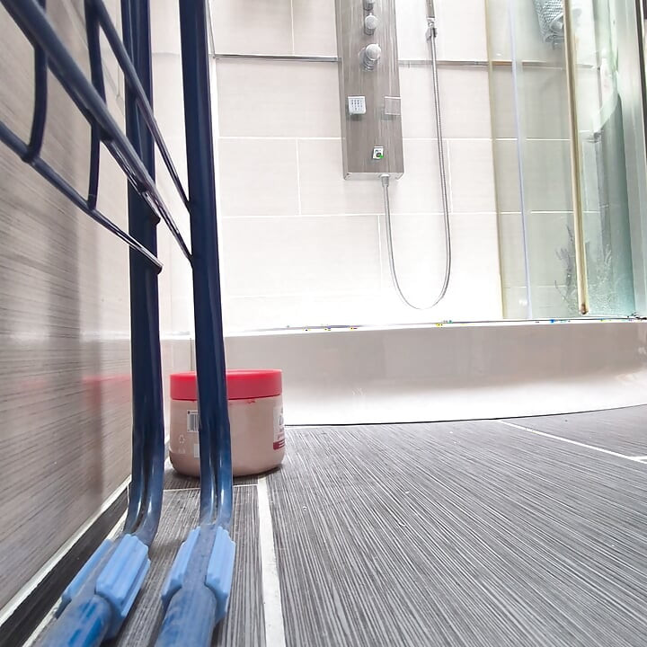 POV shower ass cock butthole close up