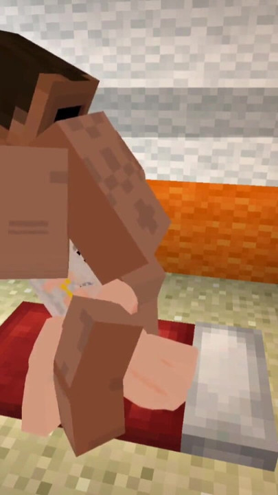 Pertemuan Minecraft jenny mod fapcraft dengan paha dan tanduk yang aduhai | Klip 2