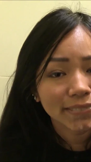 Jaw-dropping moment from "Thai College Teen Talk To Suck at German University Toilet"