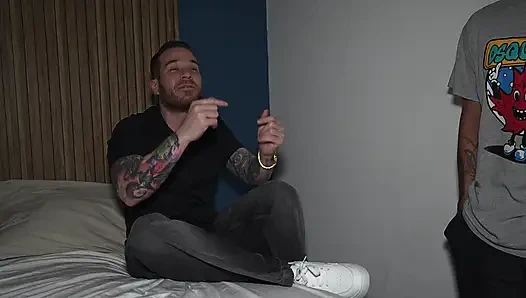 Petite colombian destroyed by two big dicks! DP