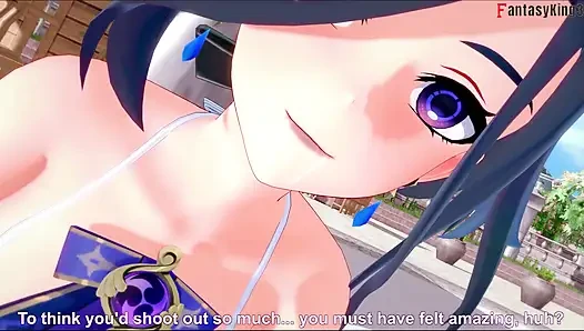 Clorinde bikini-blowjob - Genshin Impact