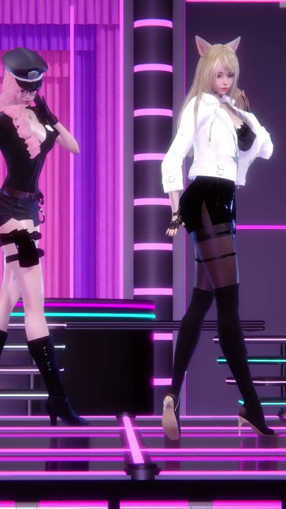 MMD Fifth Harmony - Worth It Ahri Seraphine Sexy Hot Dance 4K | Клип 1