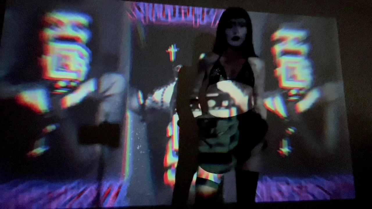 Goth Girl Changing